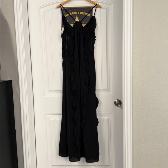 SIMKHAI Emily Maxi Dress in Black - Picture 8 of 8